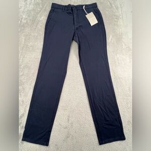 NEW Everlane 30 x 30 Uniform Slim Fit Blue The Performance Chino Cotton‎ Pants